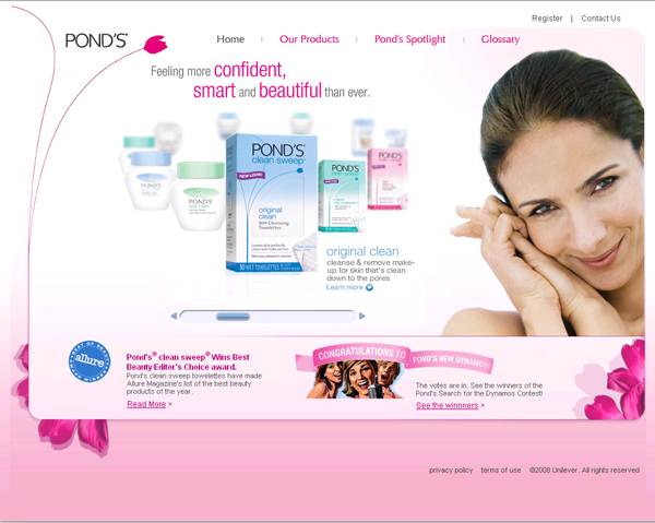 VW home page