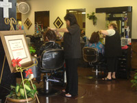 View of the shop